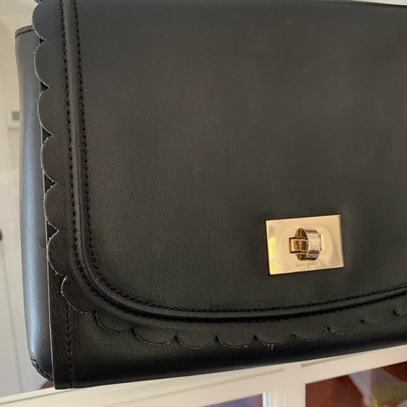 EUC kate spade Jazmin Maple Court Black Leather Purse - Picture 3 of 11